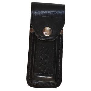Vintage Fury Leather Knife Sheath – 4″ Blade Fit, 5-1/2″ Overall Height